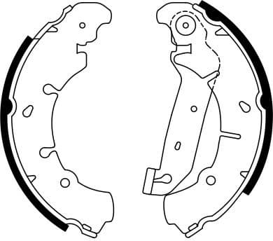 Brake Shoe Set 0986487599 - image 10