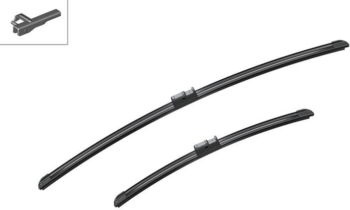 Wiper blade set BOSCH 2psc 3397118977 - image 2
