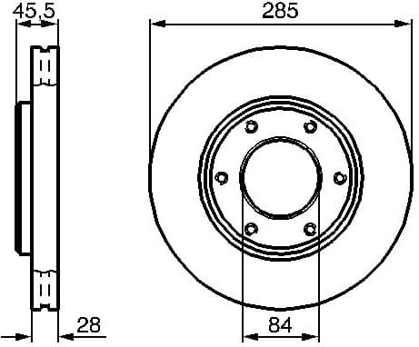 Brake Disc 0986478693 - image 10