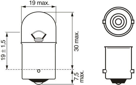 Bulb, boot light Longlife Daytime BL 1 987 301 058 - image 12