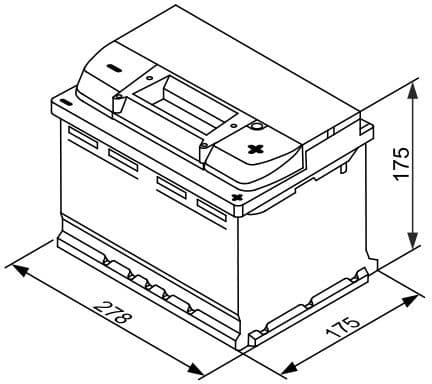 Starter Battery S4E EFB 0092S4E070 - image 14