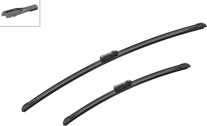 Wiper blade set BOSCH 2psc 3397007863 - image 2