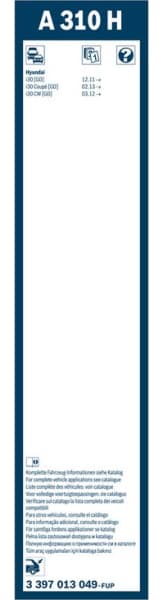 Wiper Blade Rear Aerotwin 3397013049 - image 8