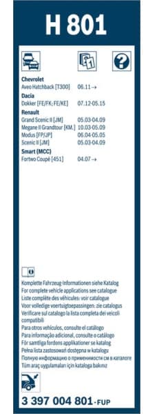 Wiper Blade Rear 3397004801 - image 7