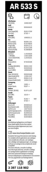 Wiper Blade Aerotwin Retrofit 3397118902 - image 8