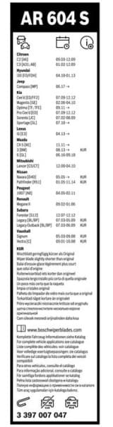 Wiper Blade Aerotwin Retrofit 3 397 007 047 - image 8
