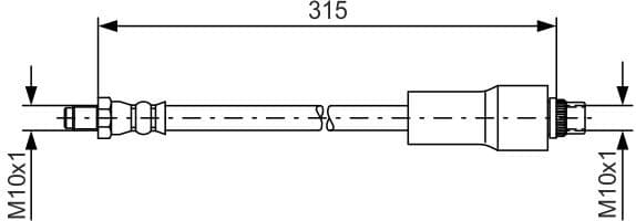 Brake Hose 1987476432 - image 2