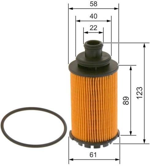 Oil Filter F 026 407 214 - image 9