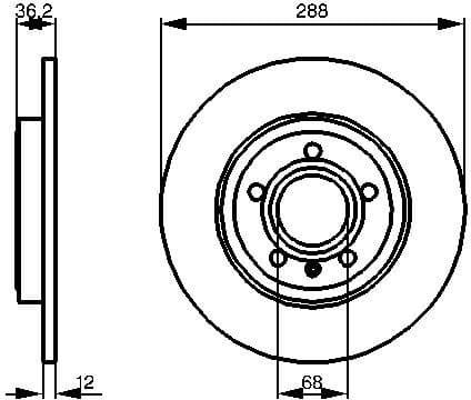 Brake Disc 0986479252 - image 8