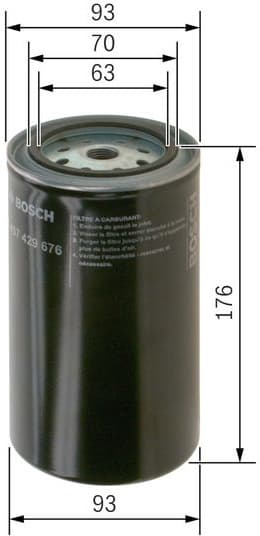 Fuel Filter 1457429676 - image 7