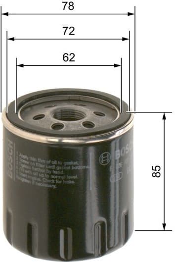 Oil Filter F 026 407 300 - image 9