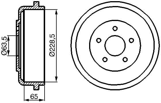 Brake Drum 0986477129 - image 10