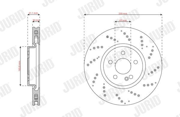 Brake Disc COAT+ 563725JC