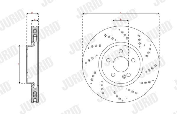Brake Disc COAT+ 563725JC - image 2