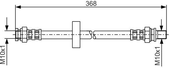 Brake Hose 1 987 481 180 - image 2