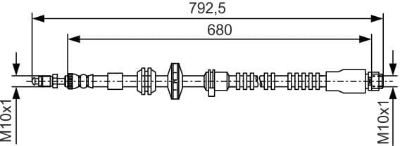 Brake Hose 1987481546 - image 6
