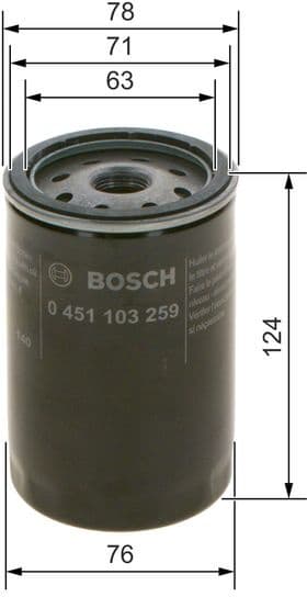 Hydraulic Filter, automatic transmission 0451103259 - image 10