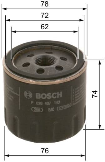 Oil Filter F026407143 - image 10
