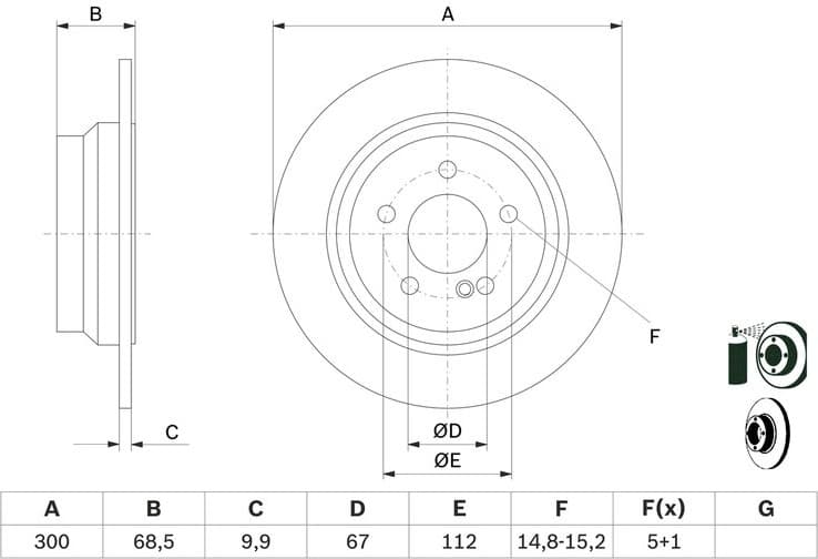 Brake Disc 0986479041 - image 10