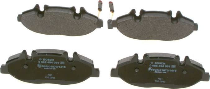 Brake Pad Set, disc brake 0986494081 - image 10