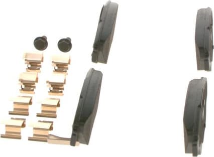 Brake Pad Set, disc brake 0986494092 - image 8