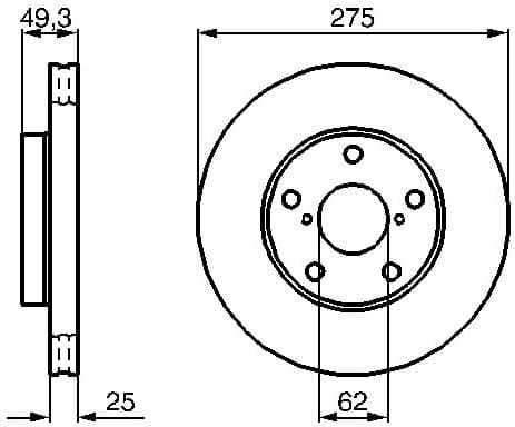 Brake Disc 0986479111 - image 7