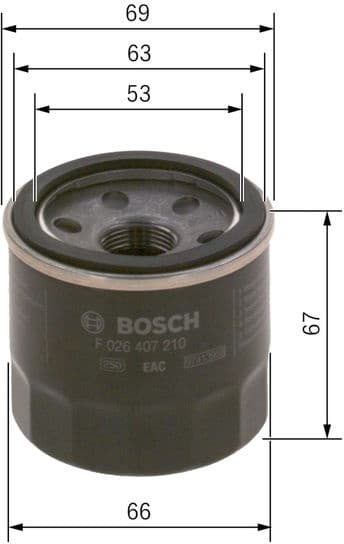 Oil Filter F026407210 - image 8