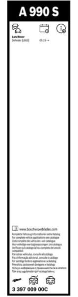 Wiper Blade Aerotwin 3 397 009 00C - image 10