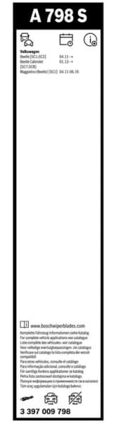 Wiper Blade Aerotwin 3 397 009 798 - image 8