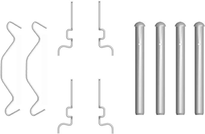 Accessory Kit, disc brake pad 1 987 474 313 - image 2