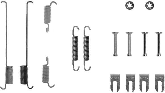 Accessory Kit, brake shoes 1987475219 - image 3