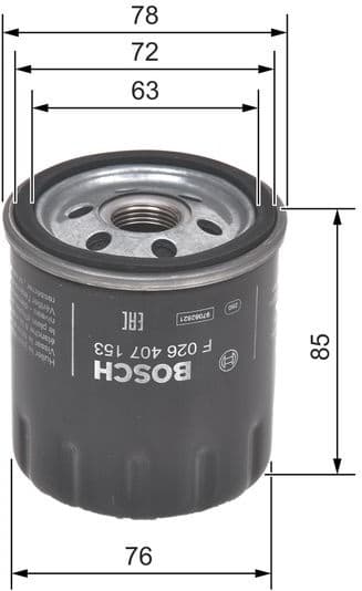 Oil Filter F 026 407 153 - image 9