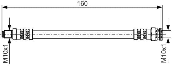 Brake Hose 1 987 476 629 - image 6