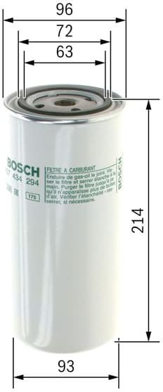 Fuel Filter 1457434294 - image 10