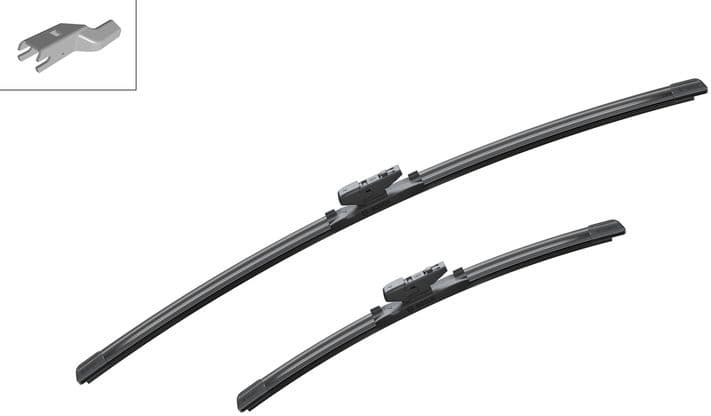Wiper blade set BOSCH 2psc 3397014156 - image 5