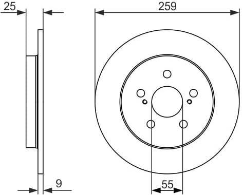 Brake Disc 0986479721 - image 3