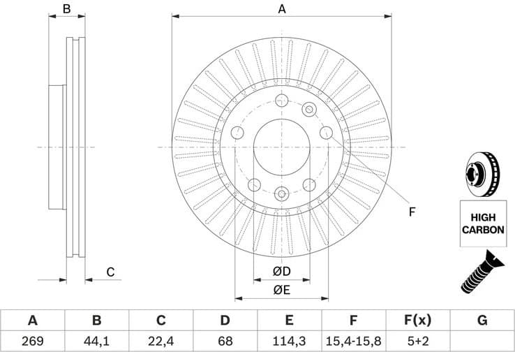Brake Disc 0986479779 - image 10