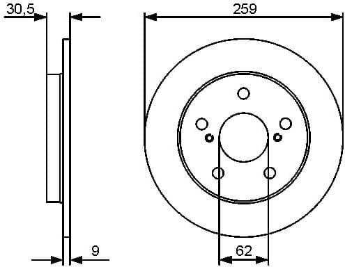 Brake Disc 0986479418 - image 6