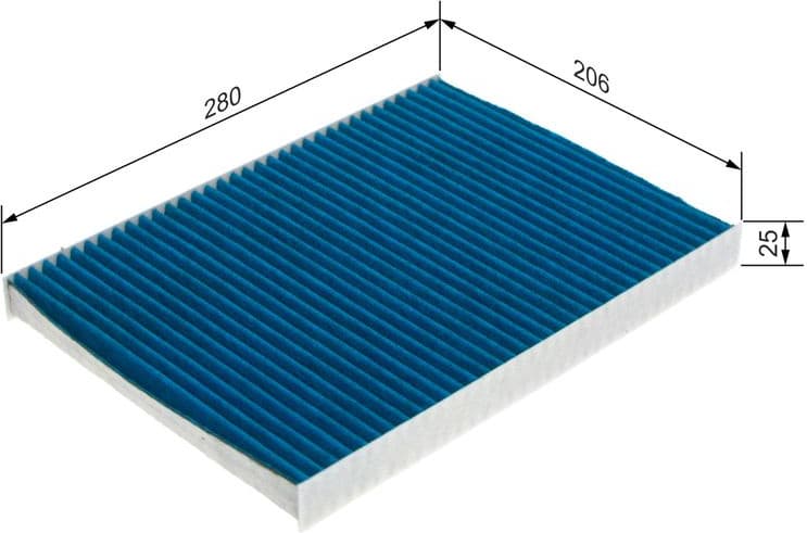 Filter, cabin air FILTER+pro 0986628563 - image 10