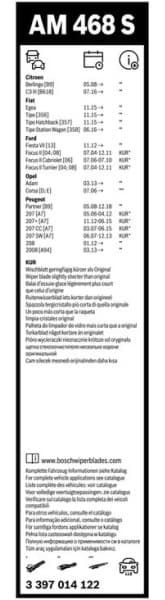 Wiper Blade Aerotwin Multi-Clip 3 397 014 122 - image 8