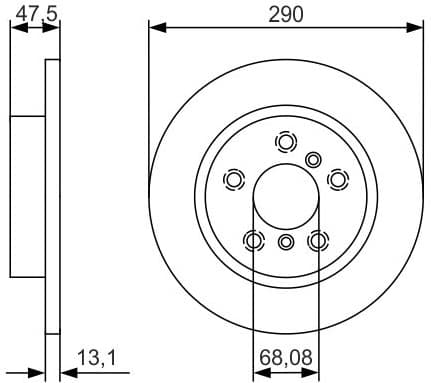 Brake Disc 0986479D17 - image 10