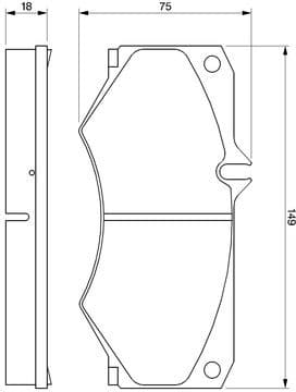 Brake Pad Set, disc brake 0986467841 - image 11