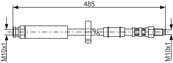 Brake Hose 1 987 481 063 - image 10