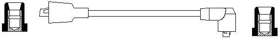 Ignition Cable 0986356040 - image 10