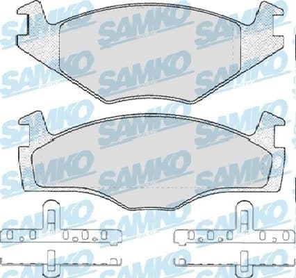 Brake pads front HANZE HBP419