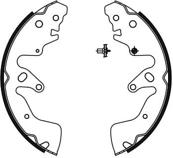 Brake Shoe Set 0986487756 - image 6