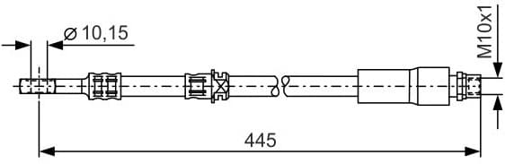 Brake Hose 1987476455 - image 2