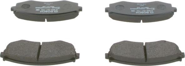 Brake Pad Set, disc brake 0986461139 - image 10