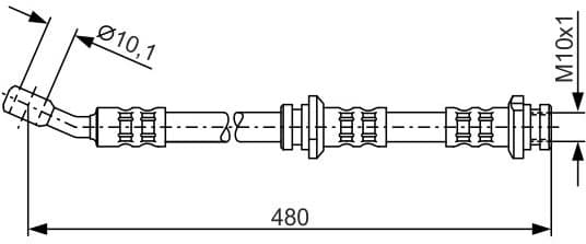 Brake Hose 1987476802 - image 6
