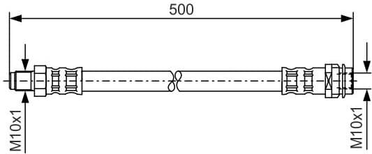 Brake Hose 1987476453 - image 2